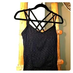 Northface workout tank with built in bra